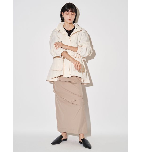 ELENDEEK「ASYME TUCK I-LINE SK」|スカート|