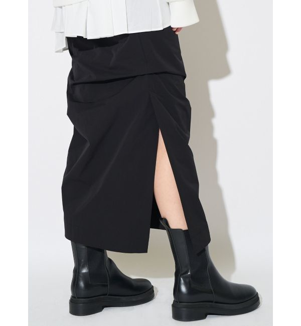 ELENDEEK「ASYME TUCK I-LINE SK」|スカート|