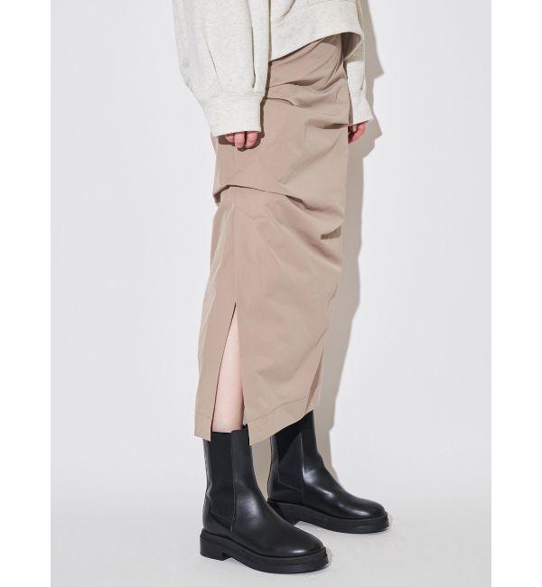 ELENDEEK「ASYME TUCK I-LINE SK」|スカート|