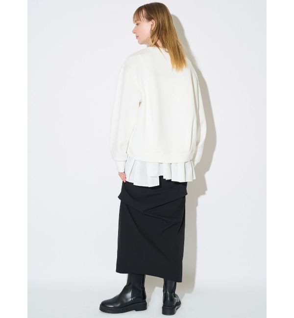ELENDEEK「ASYME TUCK I-LINE SK」|スカート|