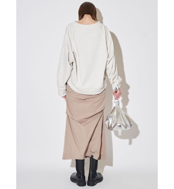 ELENDEEK「ASYME TUCK I-LINE SK」|スカート|