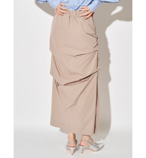 ELENDEEK「ASYME TUCK I-LINE SK」|スカート|