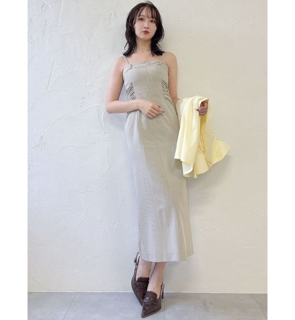 dazzlin「スラックスディテールバルーンワンピース」|ワンピース|