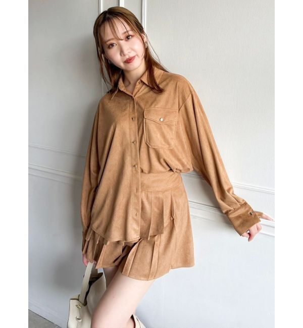 dazzlin「【セットアップ対応】チェックオーバーアソートシャツ」|シャツ・ブラウス|