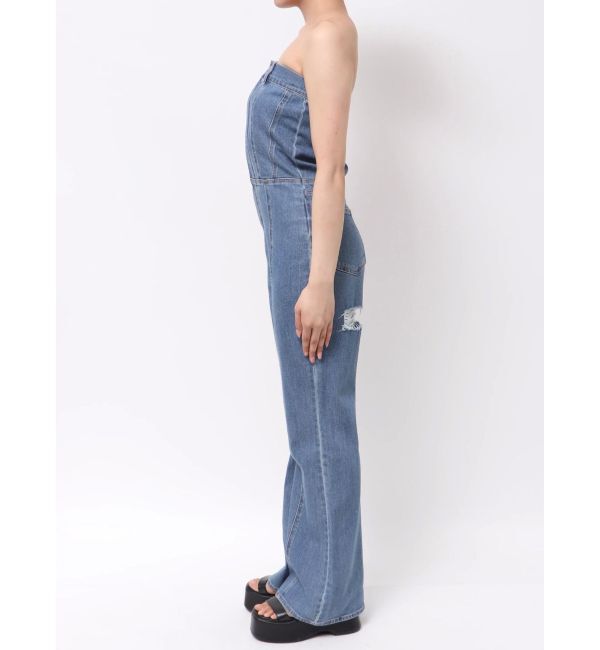 EVRIS「デニムベアロンパース」|オールインワン|