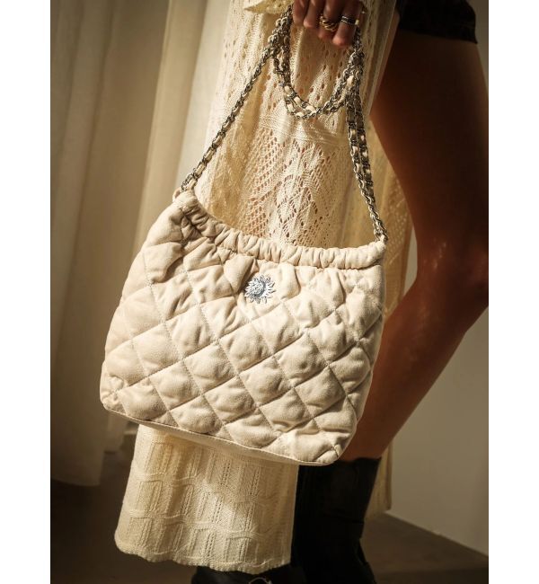 EVRIS「フェイクスウェードキルティングショルダーBAG」|ショルダー・メッセンジャー|