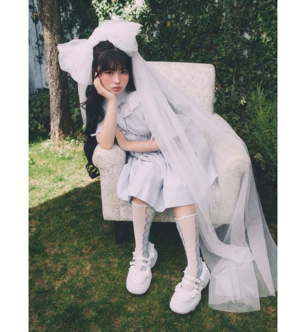 merry jenny「frill mary jane metal sneakers」|スニーカー|