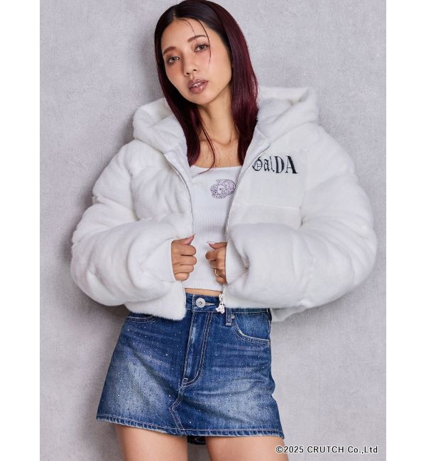 GYDA「GYDA&times;GALFY eco far superショートコート」|その他|