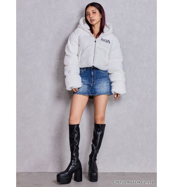 GYDA「GYDA&times;GALFY eco far superショートコート」|その他|