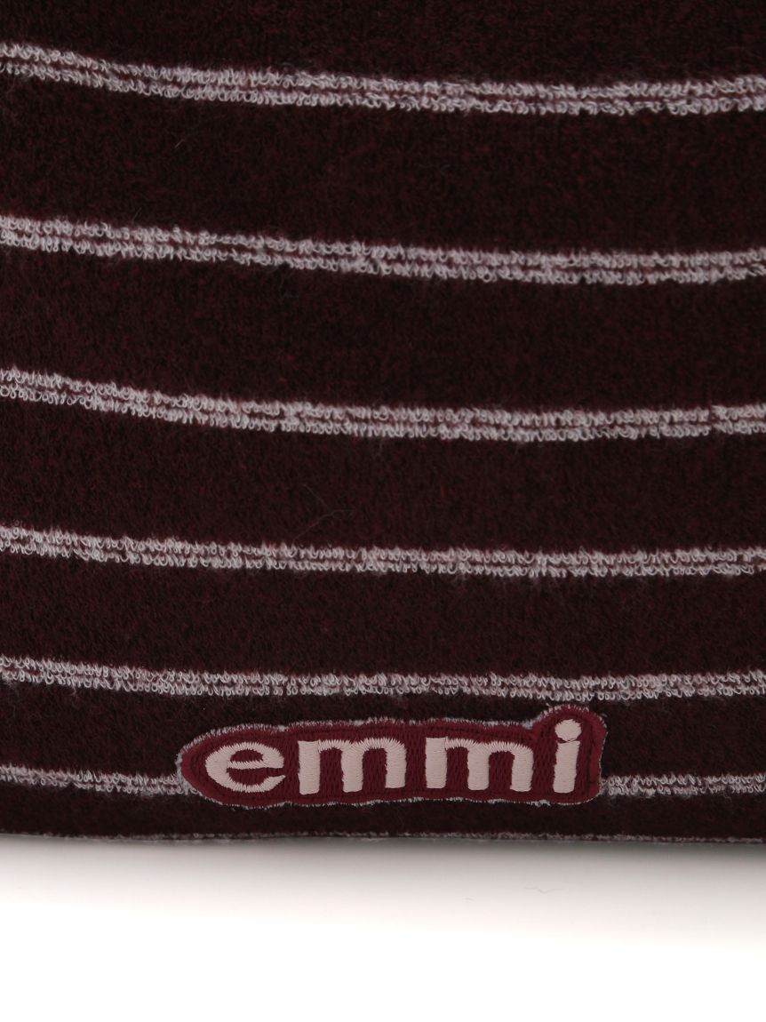 emmi atelier「emmiロゴパイルスクエア2wayショルダーバッグ」|ショルダー・メッセンジャー|