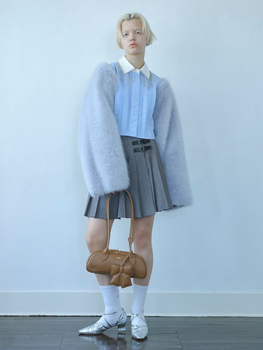 FURFUR「【限定カラー】リボンロゴソックス」|ソックス|