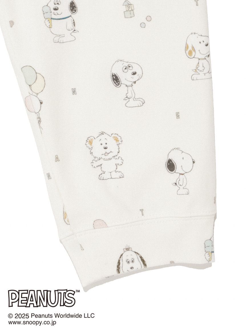 GELATO PIQUE KIDS & BABY「【PEANUTS PUPPIES】【KIDS】総柄ロングパンツ」|ルームウェア|