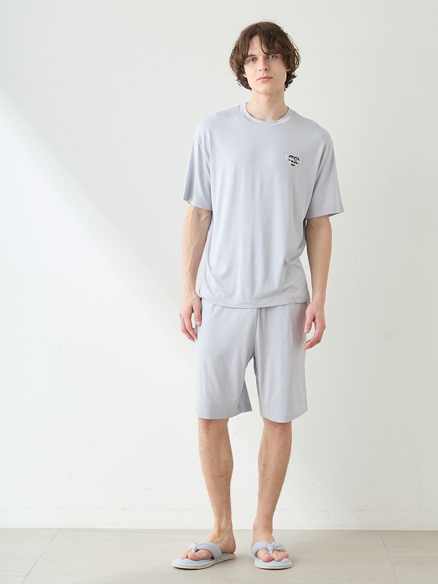 GELATO PIQUE HOMME「【HOMME】【接触冷感】ハートロゴTシャツ」|ルームウェア|