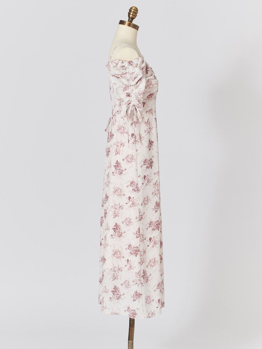 SNIDEL「【WEB限定/ROSE Collection】ROSEプリントワンピース」|ワンピース|
