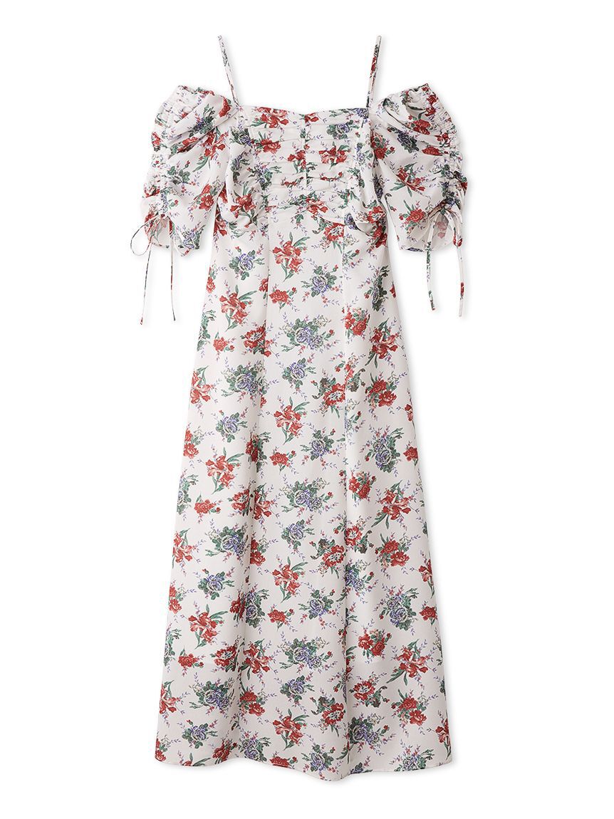 SNIDEL「【WEB限定/ROSE Collection】ROSEプリントワンピース」|ワンピース|