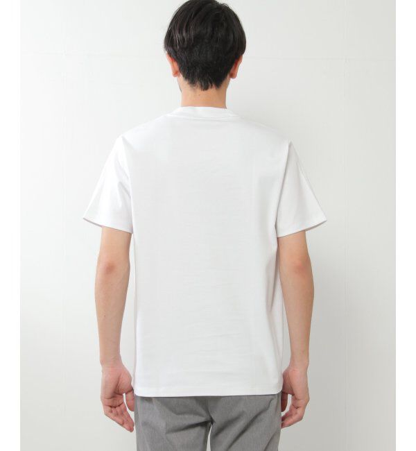 IKKA LOUNGE「ポンチＶネックジャケットＴシャツ」|Tシャツ・カットソー|