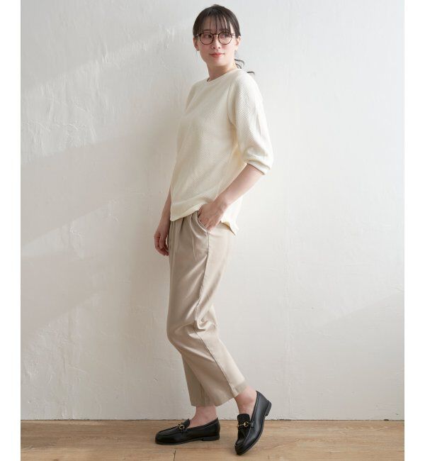 ikka「GOKU楽 ストレッチテーパードパンツ」|その他|