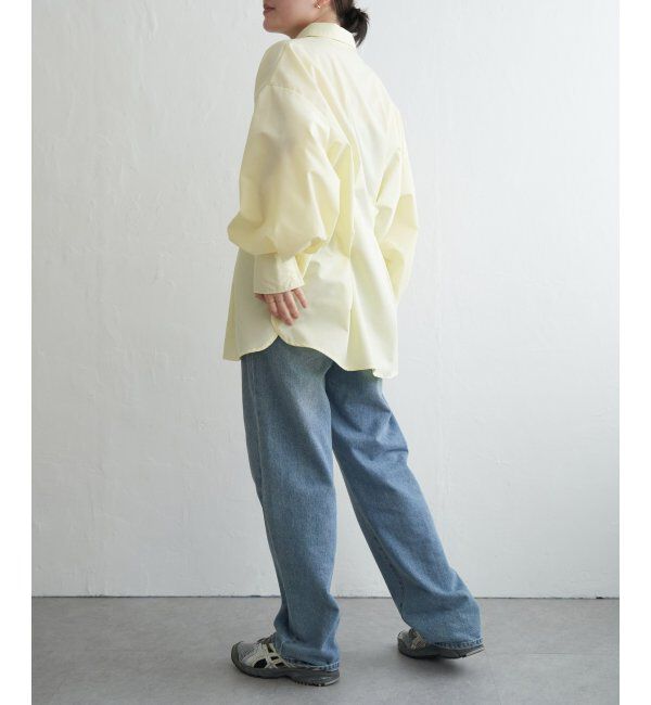 VENCE share style「ブロードウエストタックシャツ」|シャツ・ブラウス|