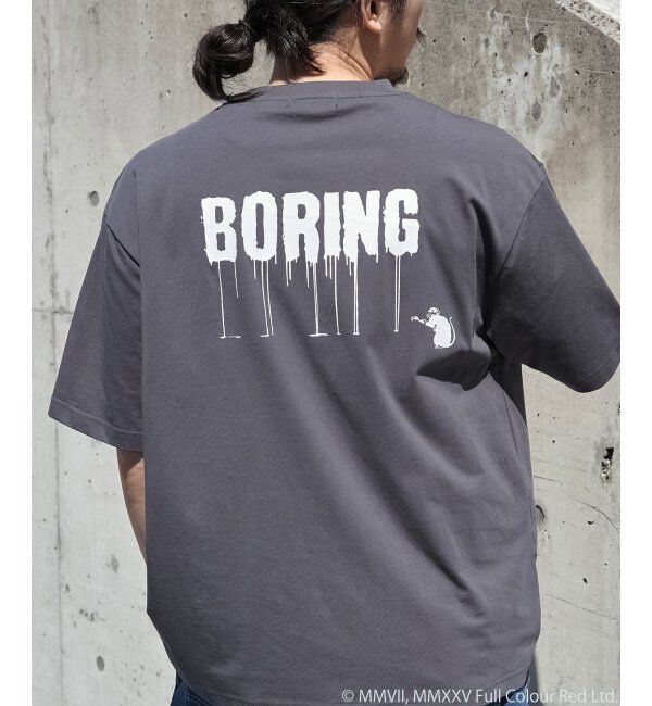 VENCE share style「【接触冷感】Banksy バンクシー Love Rat プリントT」|Tシャツ・カットソー|
