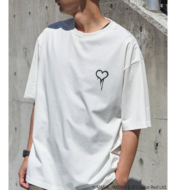 VENCE share style「【接触冷感】Banksy バンクシー Love Rat プリントT」|Tシャツ・カットソー|アイボリー