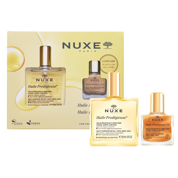 ニュクス「ニュクス プロディジュー グロウ セット (50mL、10mL)」|美容液・オイル・クリーム|