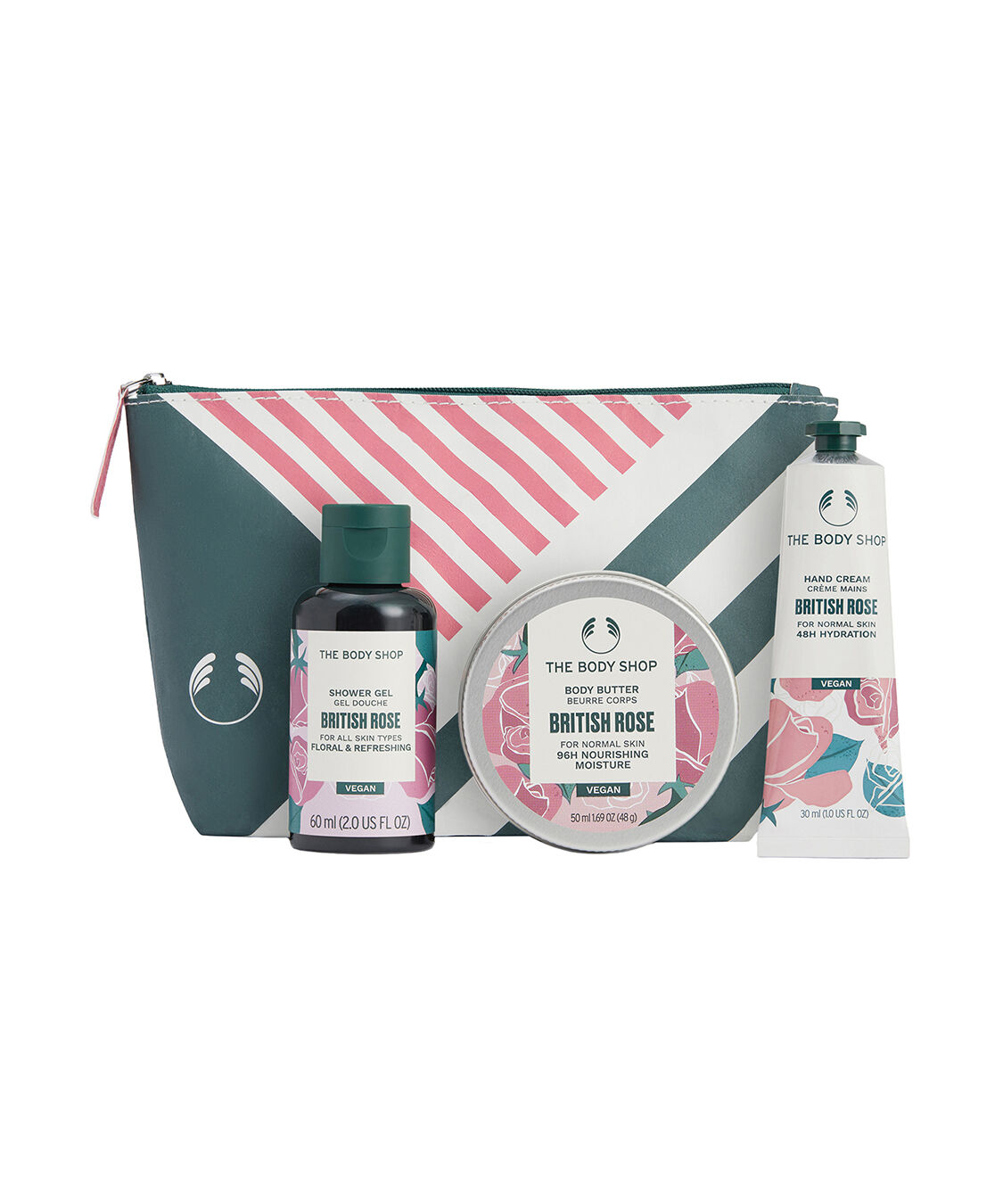 THE BODY SHOP「【数量限定】ポーチギフト BR（香り：ブリティッシュローズ）」|キット・セット|ｿﾉﾀ