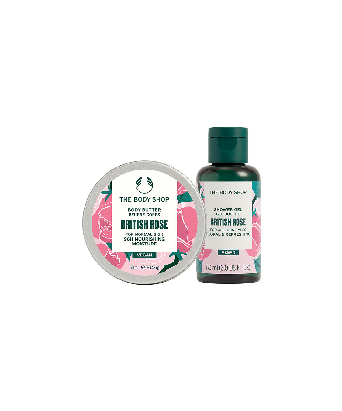 THE BODY SHOP「ミニボディケアギフト BR（香り：ブリティッシュローズ）」|キット・セット|