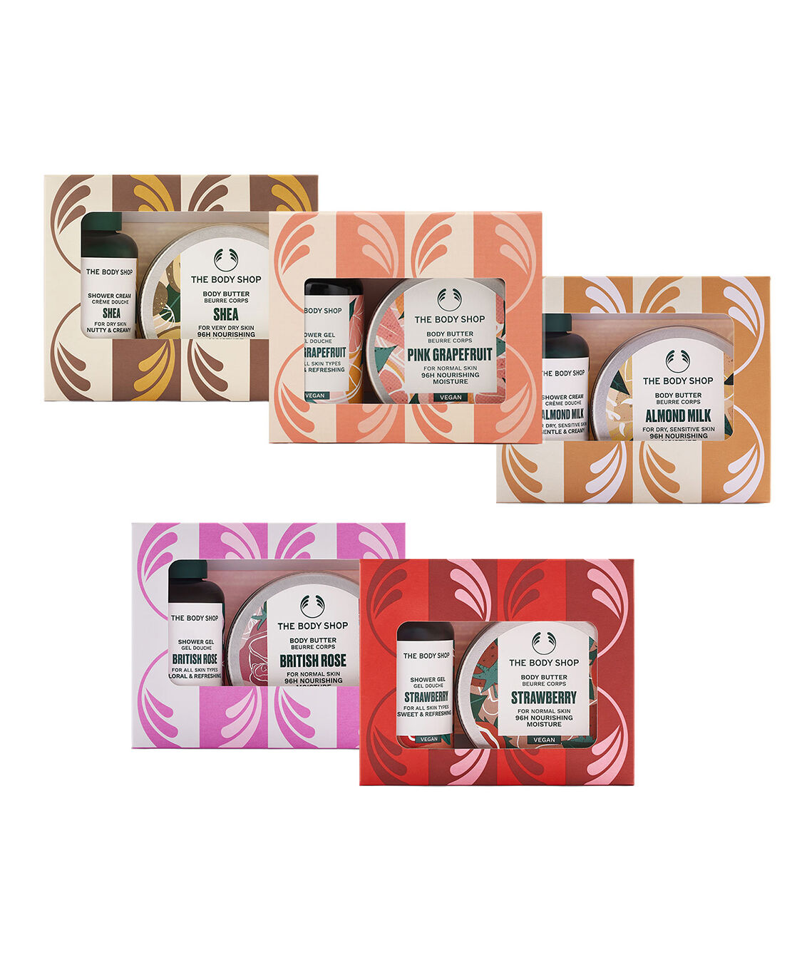 THE BODY SHOP「ミニボディケアギフト BR（香り：ブリティッシュローズ）」|キット・セット|