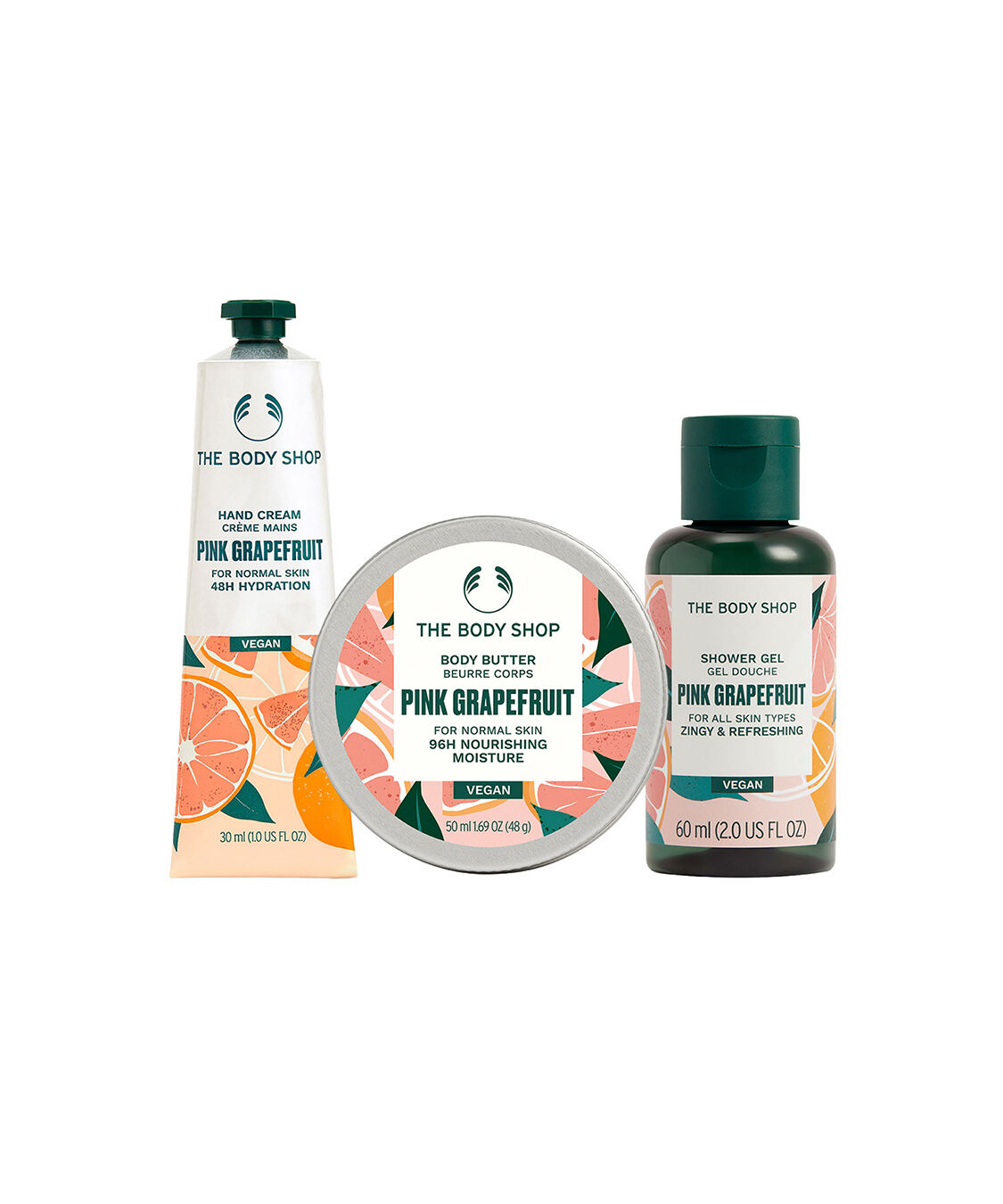 THE BODY SHOP「ミニボディケアボックス PG（香り：ピンクグレープフルーツ）」|キット・セット|