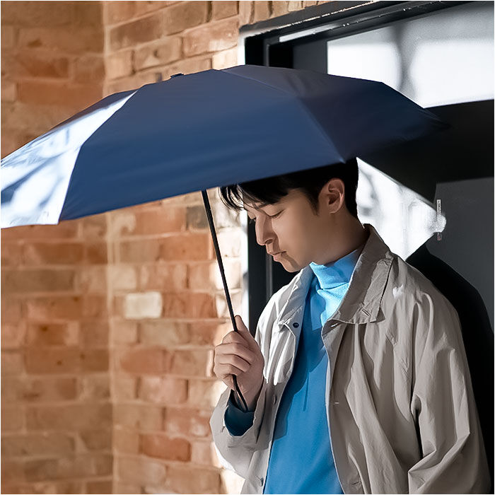 BACKYARD FAMILY「mabu 傘 通販 マブ 50cm 6本骨 カラビナ付きケース ケース付き 手開き式 晴雨兼用」|その他|