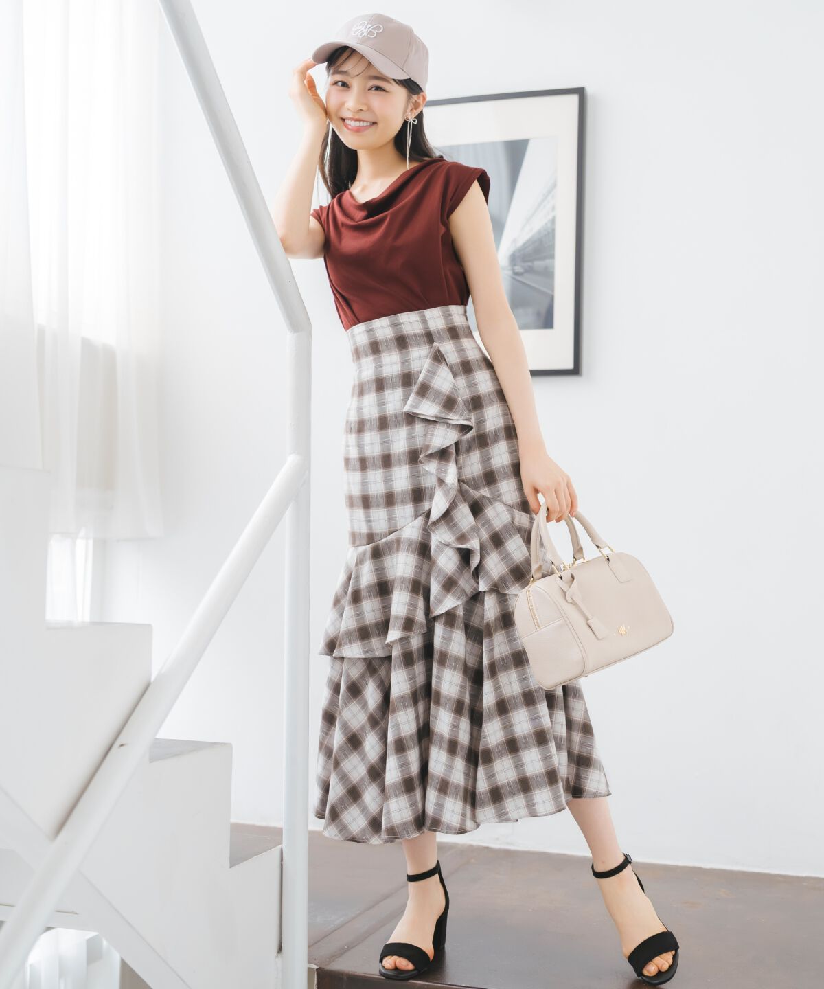WILLSELECTION「ドレープデザインカットトップス」|Tシャツ・カットソー|