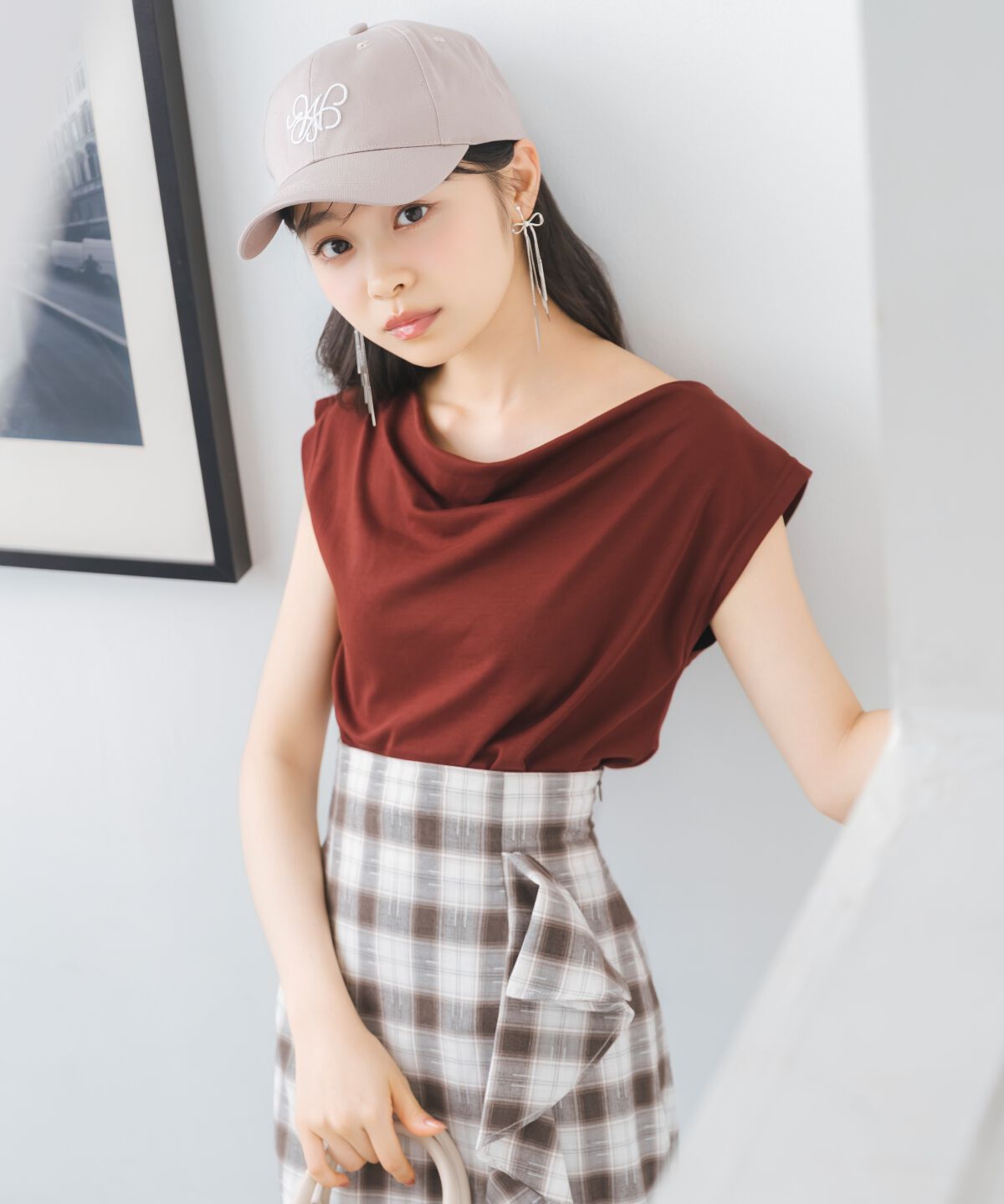 WILLSELECTION「ドレープデザインカットトップス」|Tシャツ・カットソー|
