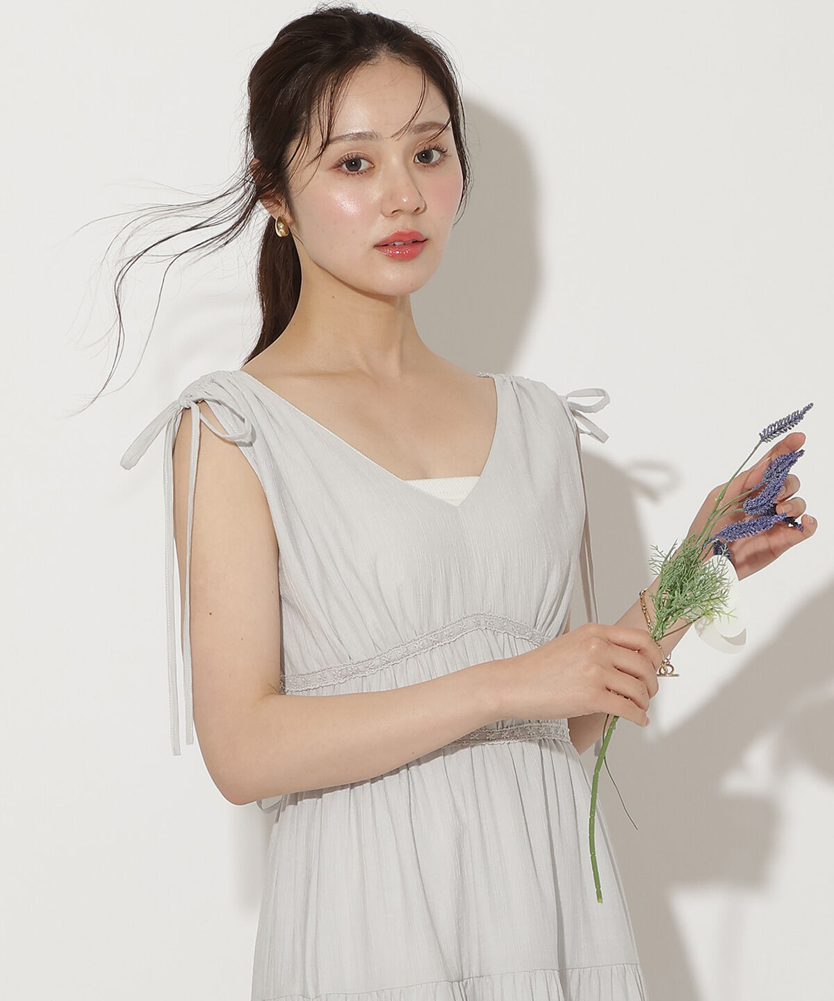 WILLSELECTION「ドロストショルダーティアードワンピース」|ワンピース|