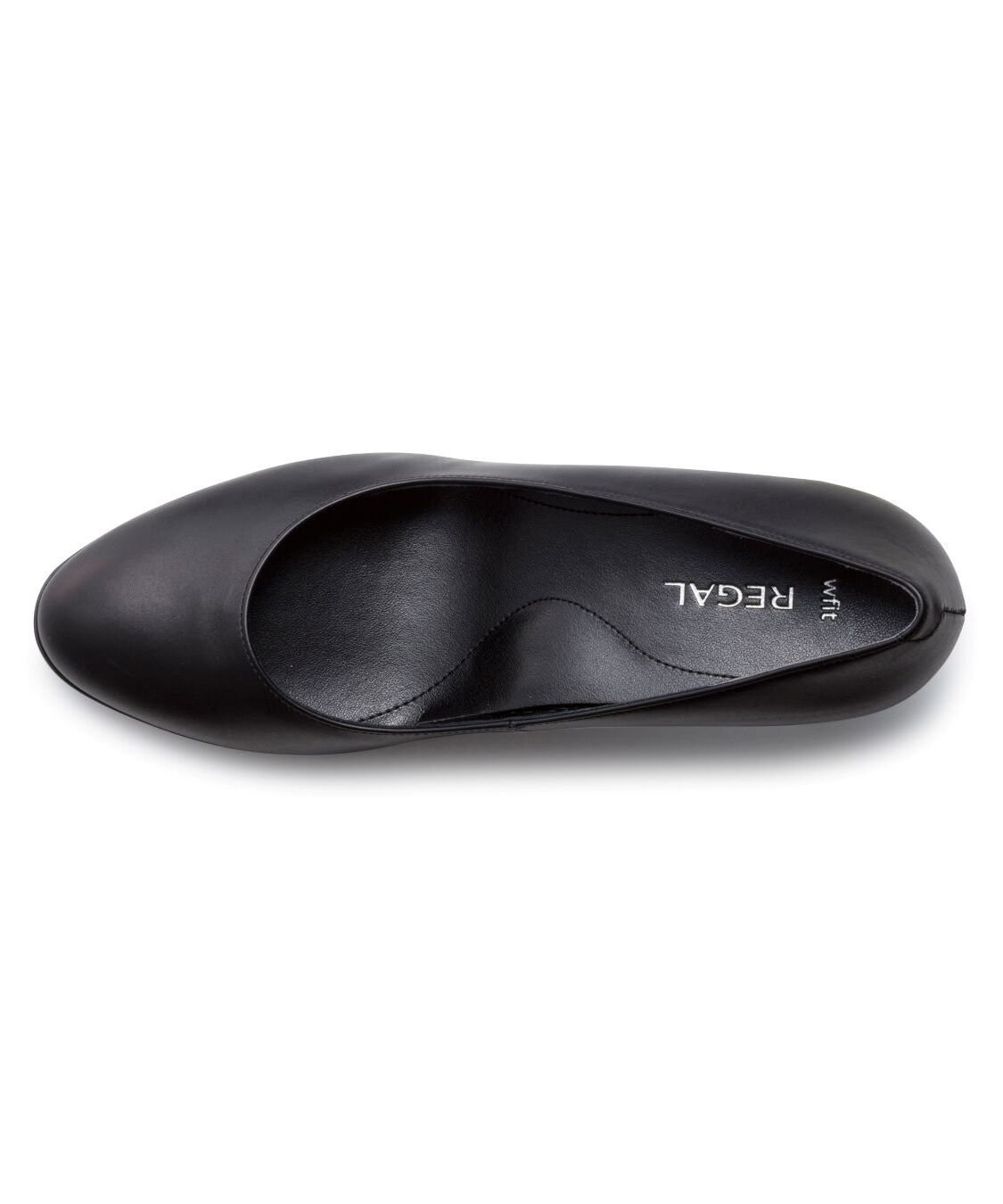 REGAL SHOES「REGAL【定番】ゆったりウィズ（幅）のプレーンパンプス【ヒール55mm】商品コード：F14JAEEA」|パンプス|
