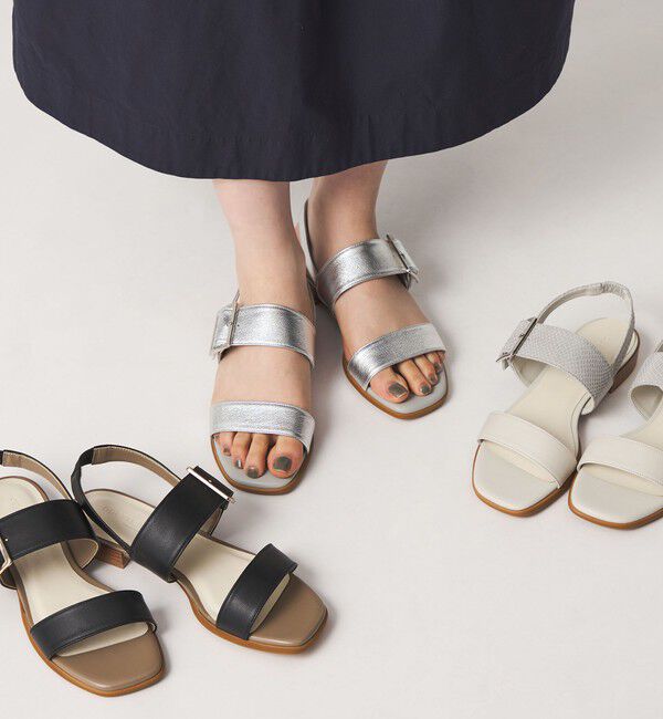 ODETTE E ODILE「【WEB限定】2ベルト サンダル20■&uarr;」|サンダル|