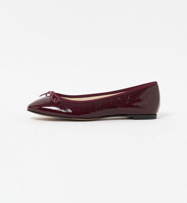 ODETTE E ODILE「バレリーナ26F フラット10&darr;&uarr;」|バレエシューズ|WINE