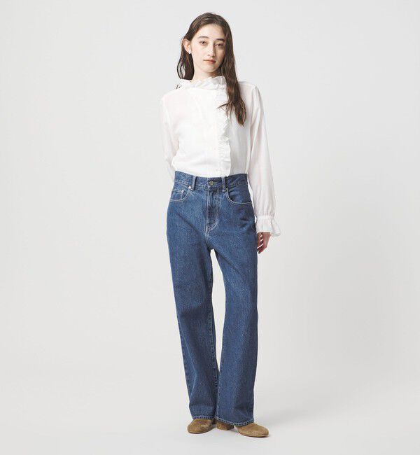 UNITED ARROWS「ストレート デニムパンツ」|デニム|
