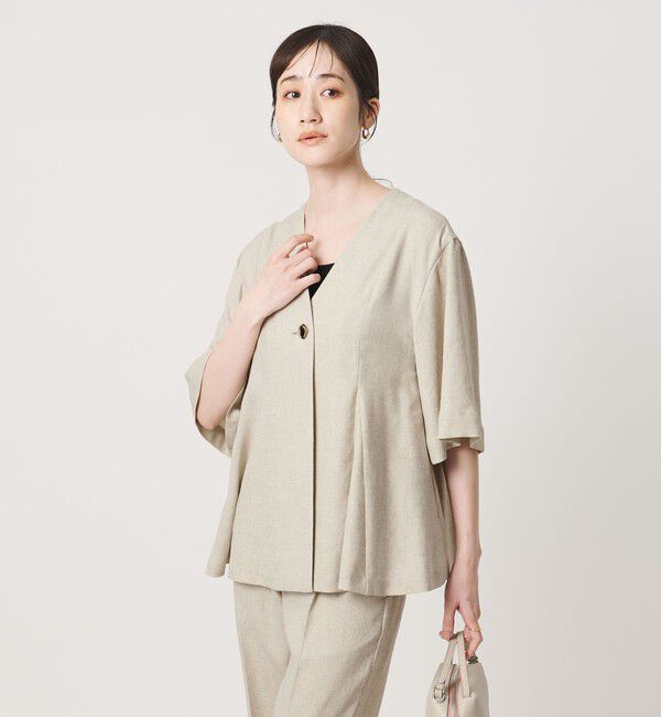 UNITED ARROWS「Spiree IAS ブラウス ‐UVカット 接触冷感 ウォッシャブル‐」|シャツ・ブラウス|