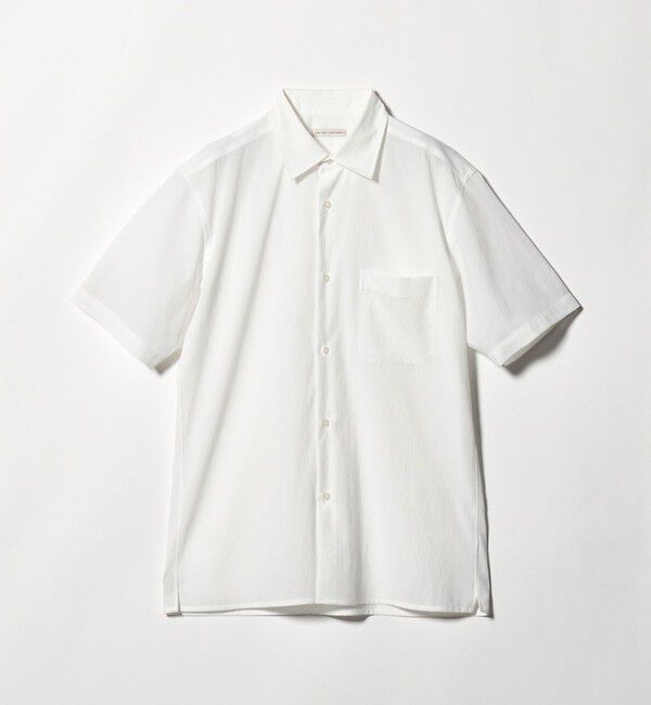 UNITED ARROWS「ショートスリーブ レギュラーカーラーシャツ UA COZY ヨコストレッチ 撥水」|シャツ・ブラウス|