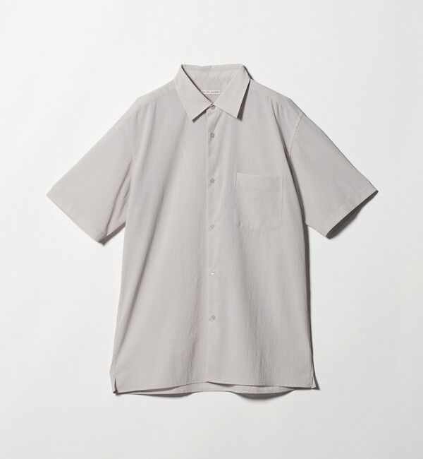 UNITED ARROWS「ショートスリーブ レギュラーカーラーシャツ UA COZY ヨコストレッチ 撥水」|シャツ・ブラウス|