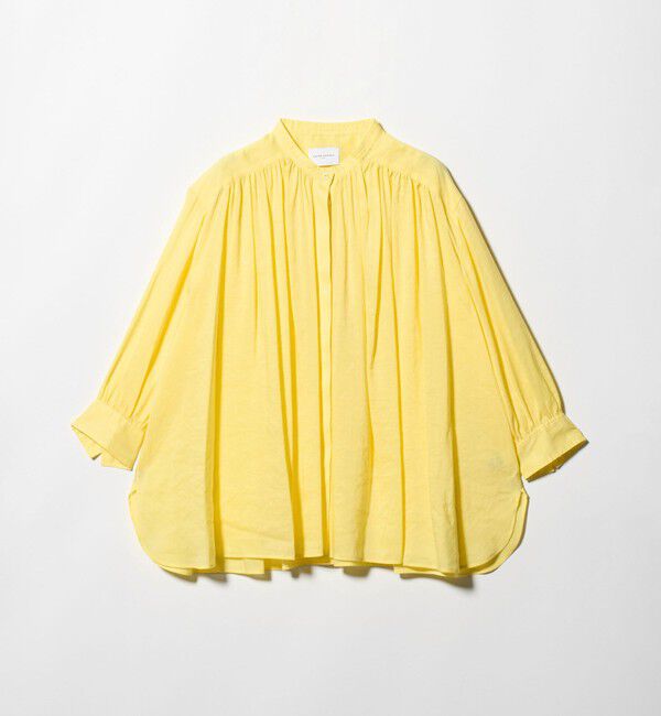 UNITED ARROWS「ラミー バンドカラー シャツ ‐ウォッシャブル‐」|シャツ・ブラウス|