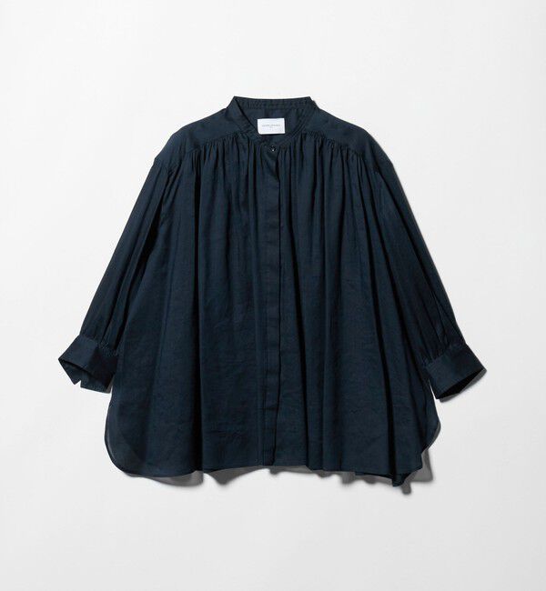 UNITED ARROWS「ラミー バンドカラー シャツ ‐ウォッシャブル‐」|シャツ・ブラウス|