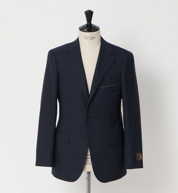 UNITED ARROWS「シャドーグレンプレイド シングル 3ボタン スーツ REGULAR MODEL」|スーツ|