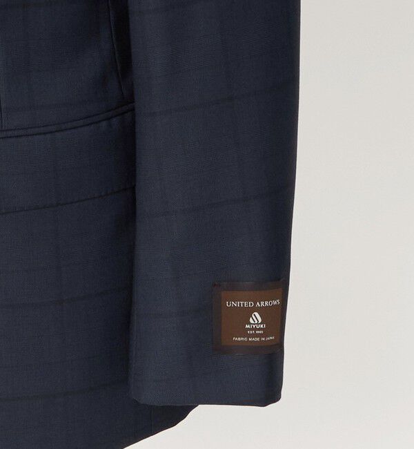 UNITED ARROWS「シャドーグレンプレイド シングル 3ボタン スーツ REGULAR MODEL」|スーツ|