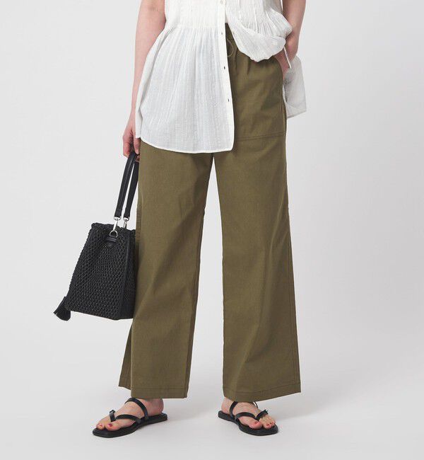 UNITED ARROWS green label relaxing「［size SHORT/TALLあり］オルマイ LI/MIX ベイカー パンツ」|その他|
