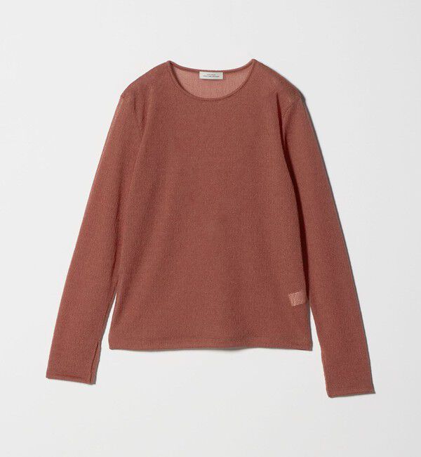 UNITED ARROWS green label relaxing「シャーリング シアー ロングスリーブ プルオーバー カットソー」|Tシャツ・カットソー|