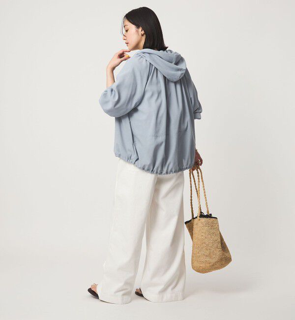 UNITED ARROWS green label relaxing「シアー フーディ ブルゾン マシンウォッシャブル UVカット 通気性」|ブルゾン・スタジャン|