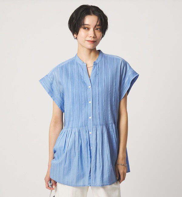 UNITED ARROWS green label relaxing「ピンタック シャツ」|シャツ・ブラウス|