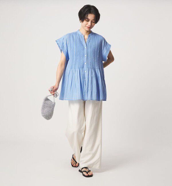 UNITED ARROWS green label relaxing「ピンタック シャツ」|シャツ・ブラウス|