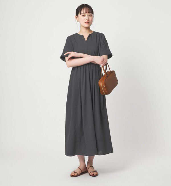 UNITED ARROWS green label relaxing「Breeze Cool ワンピース マシンウォッシャブル 通気性 UVカット」|ワンピース|
